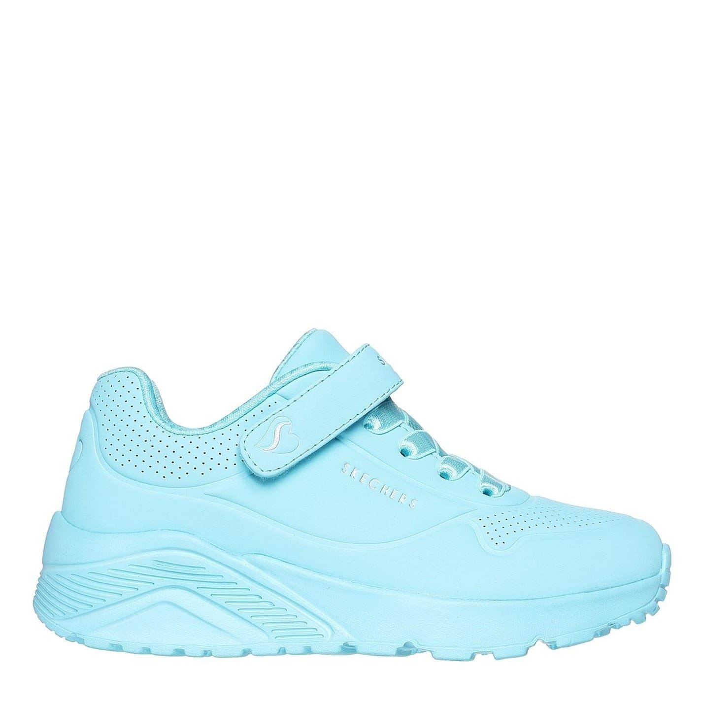 Skechers Uno Lite Round Toe Low Top Sneakers