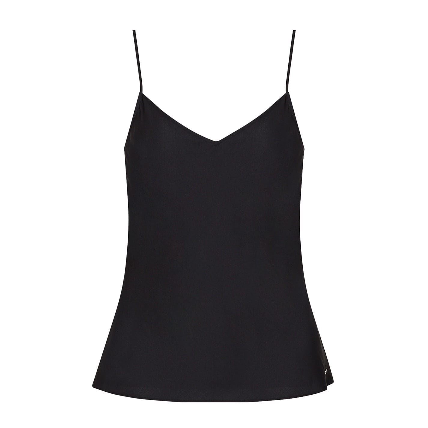 Armani Exchange Core V Neck Spaghetti Strap Tank