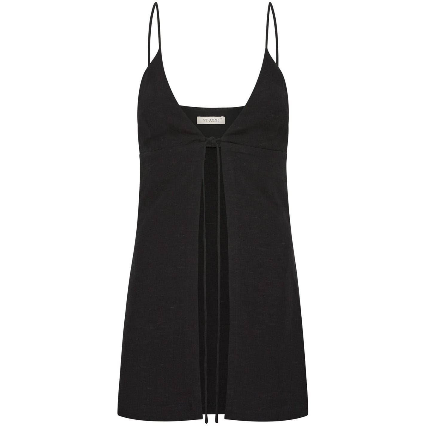 St. Agni Tie Front Top