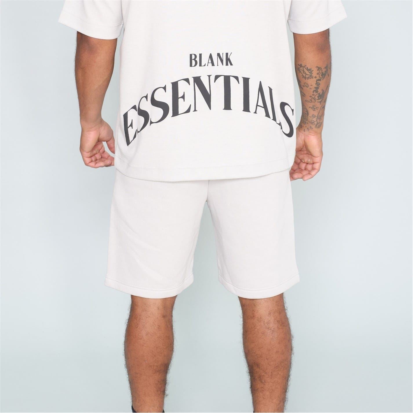Blank Essentials Arch Hoody Print Shorts