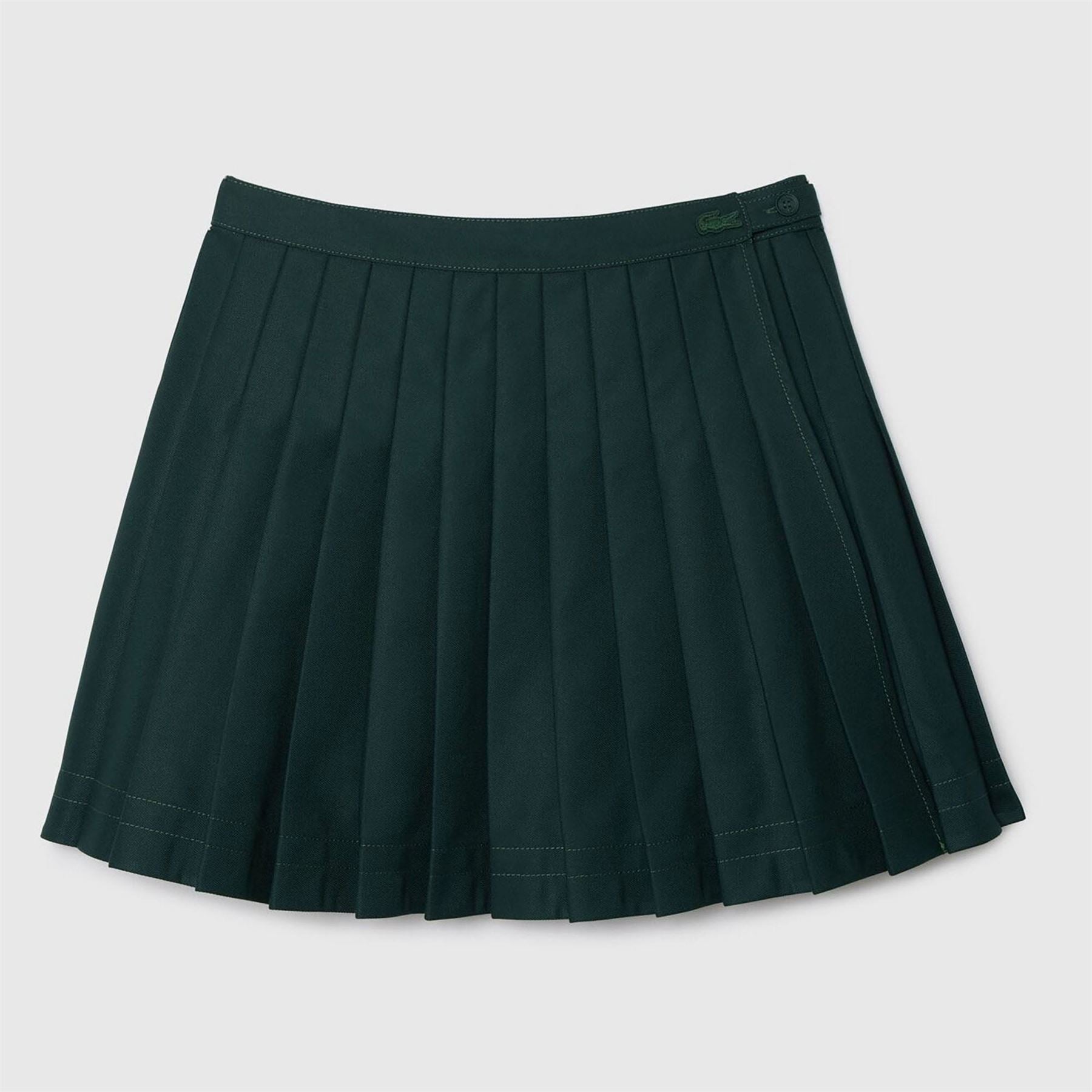 Lacoste Pleated Twill Skirt
