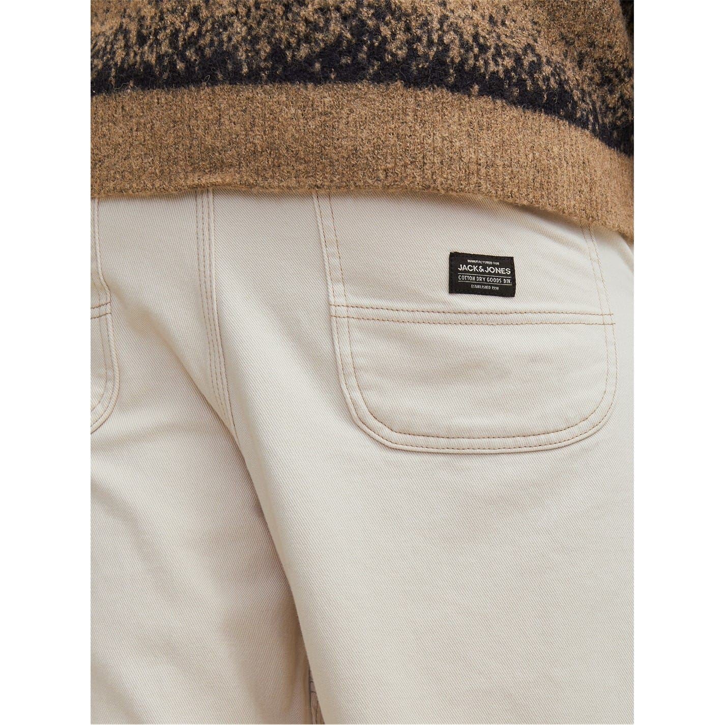 Jack and Jones Owen Solid Patterned Wide Leg Pants