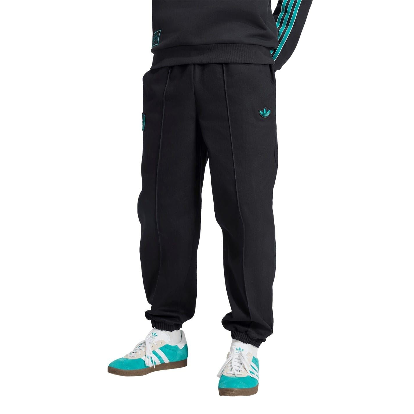 adidas Mens Liverpool Icons Drill Tracksuit Bottoms