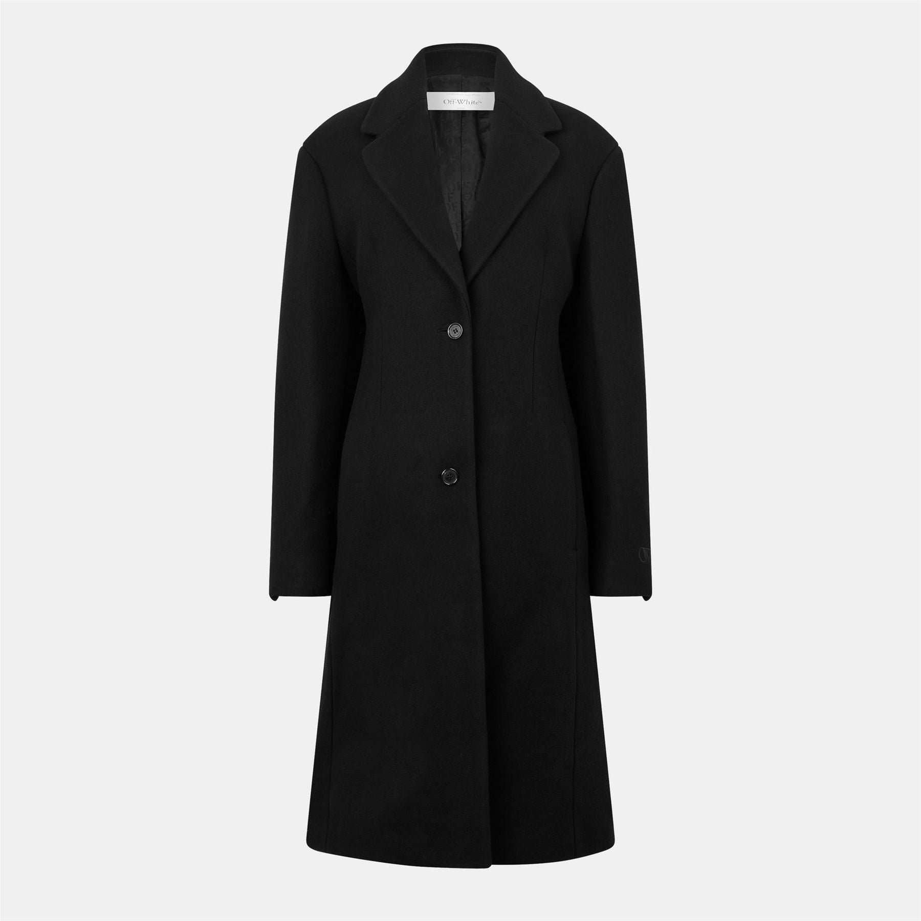 Off White Off Round Coat