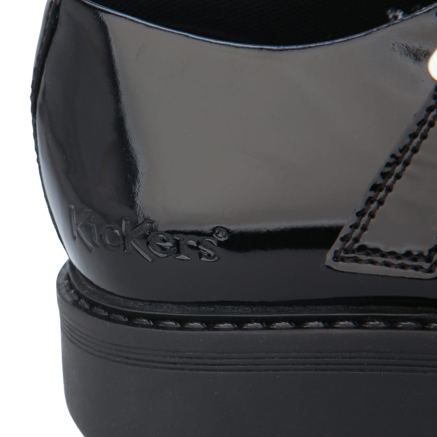 Kickers Womens Finley Patent Shoes