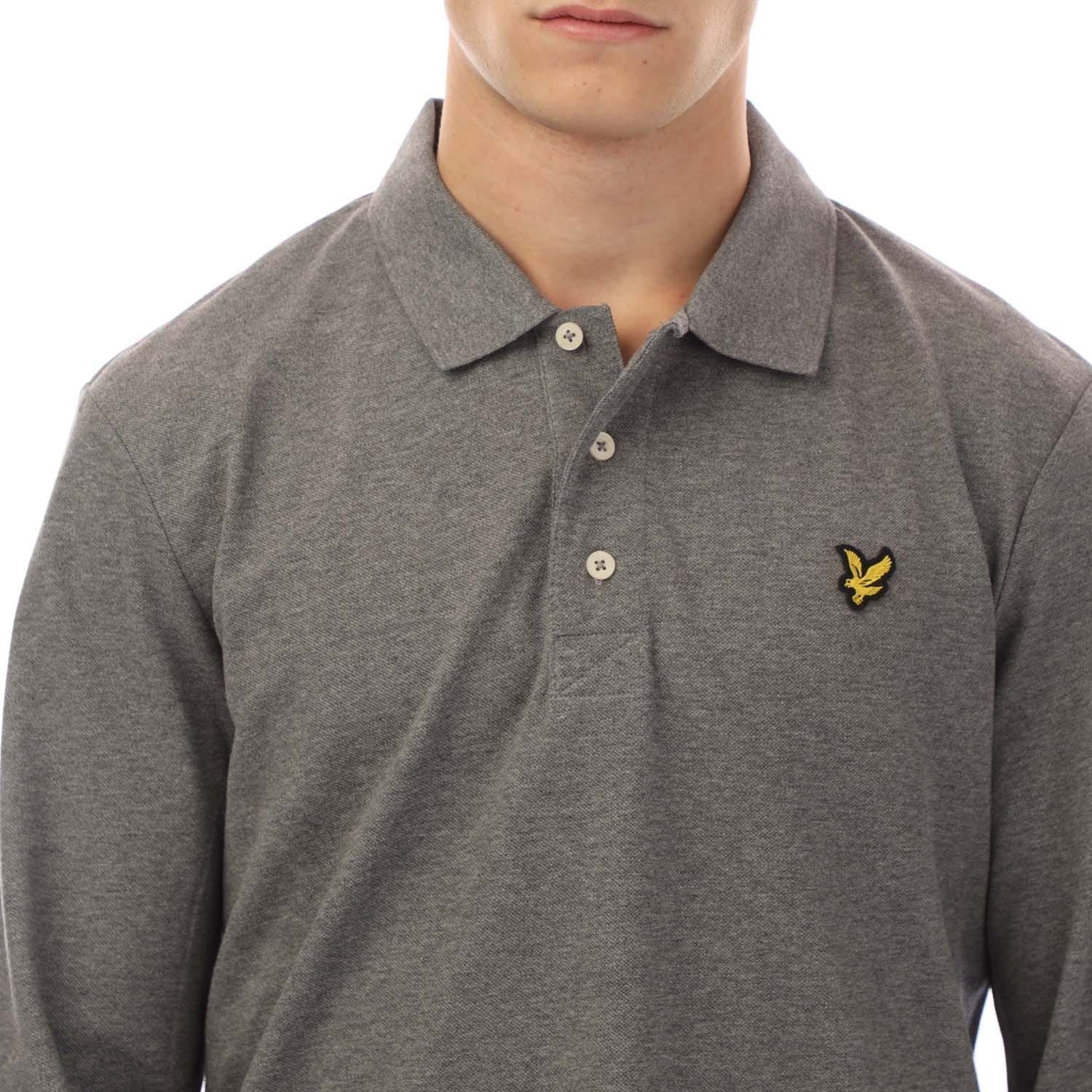 Lyle And Scott Long Sleeve Polo Shirt