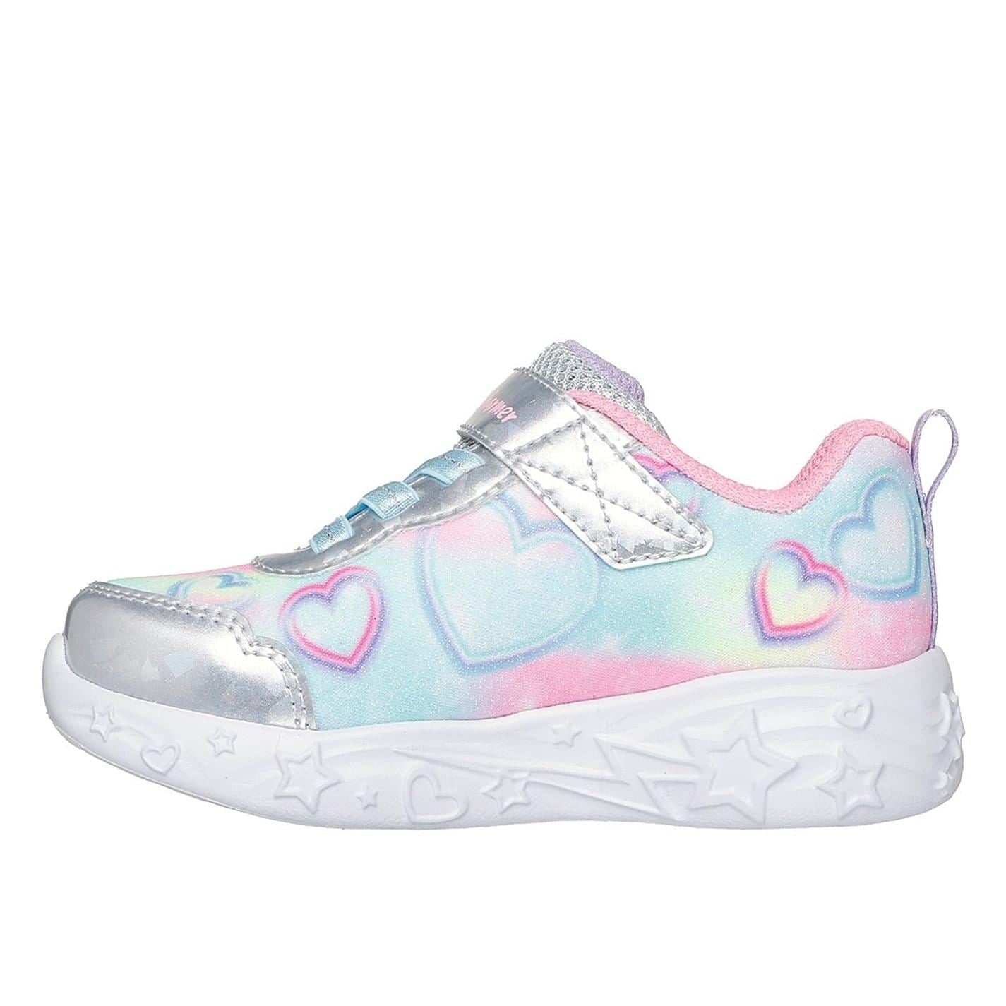 Skechers Unicorn Light Up Graphic Print Trainers