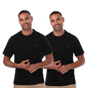 Farah Mens Dani 2 Pack T-Shirts