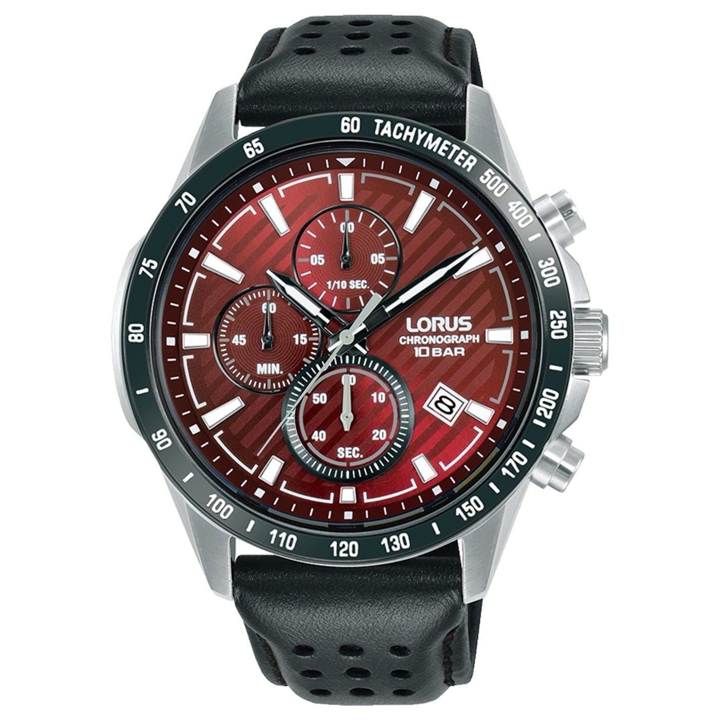 Lorus Chronograph Steel Bracelet Analogue Watch