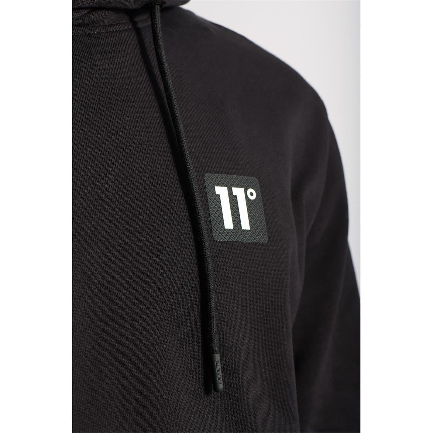 11 Degrees Mens Logo Hoodie