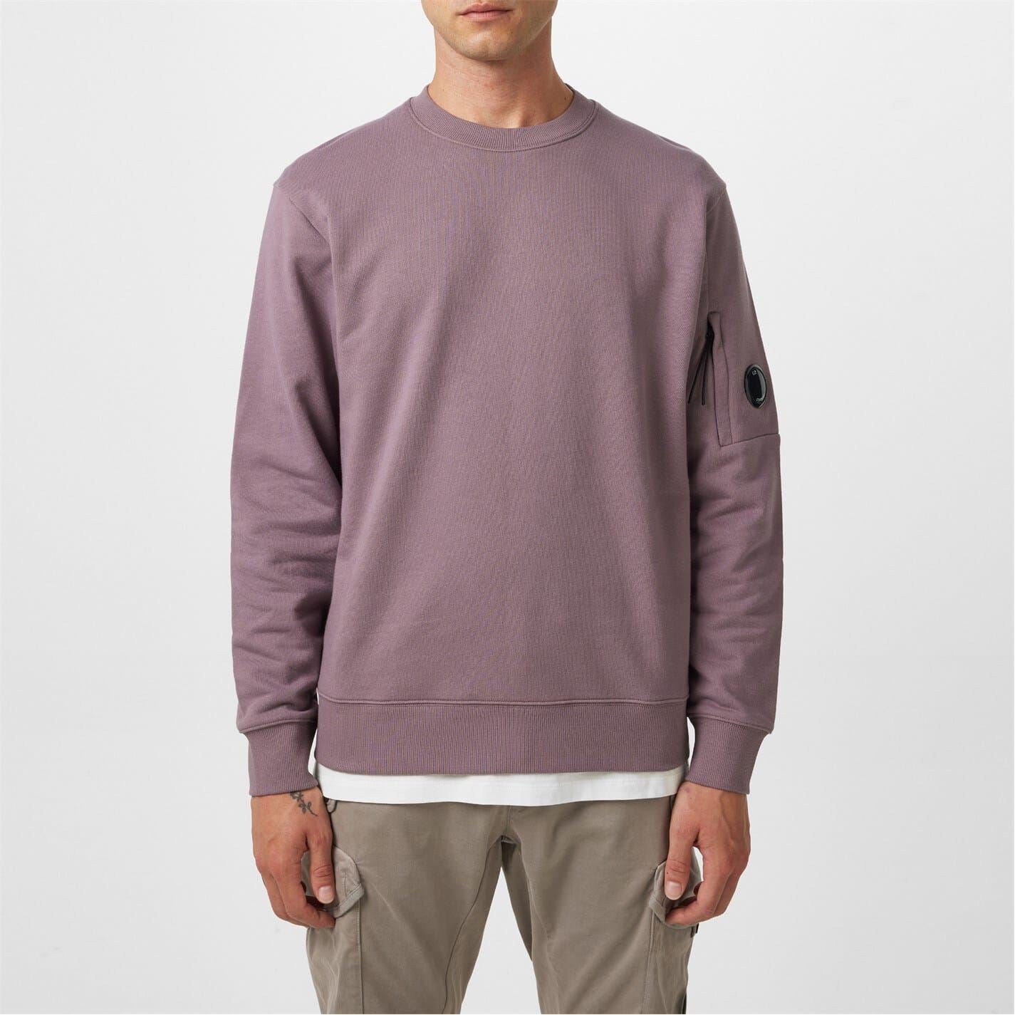 C.P. Company Mens Lens Crew Neck Sweatshirt
