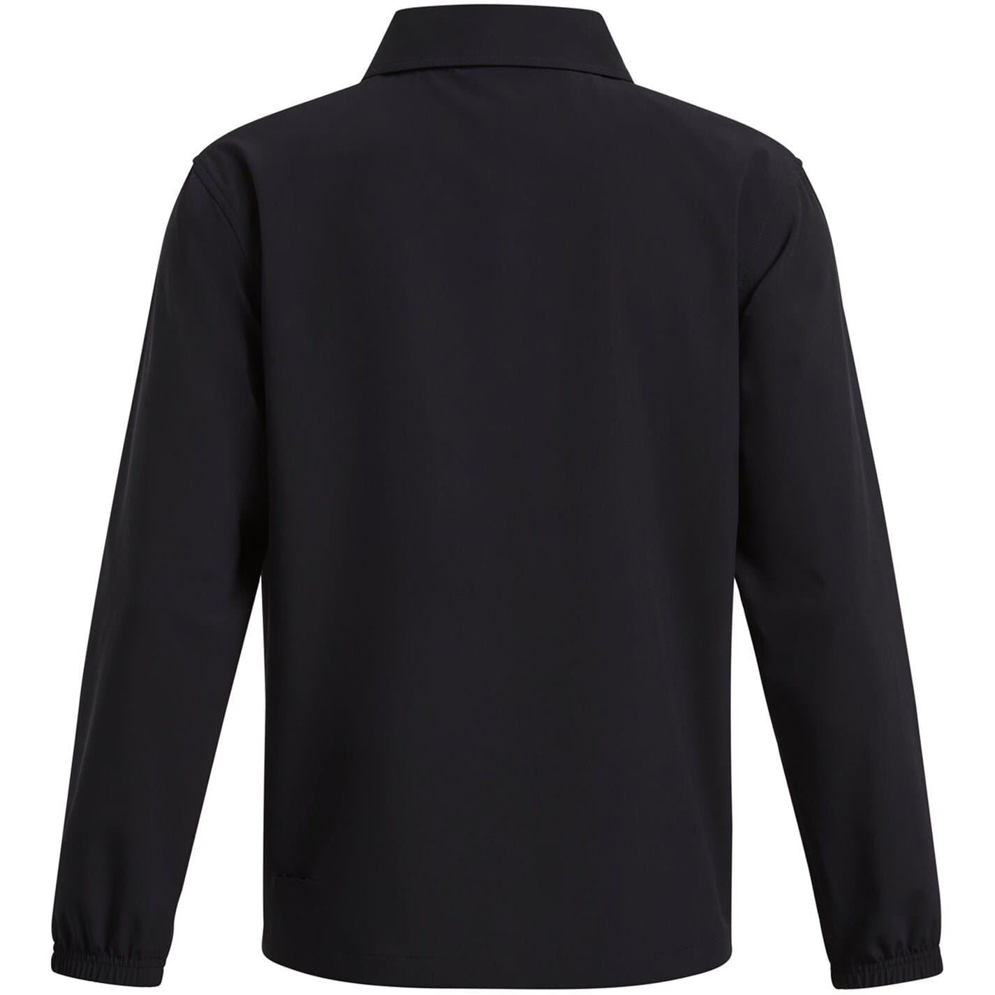 Under Armour Coach Solid Patterned Snap Button Shirt Collared Jacket