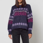 Marant Etoile Dully Intarsia-Knit Sweater