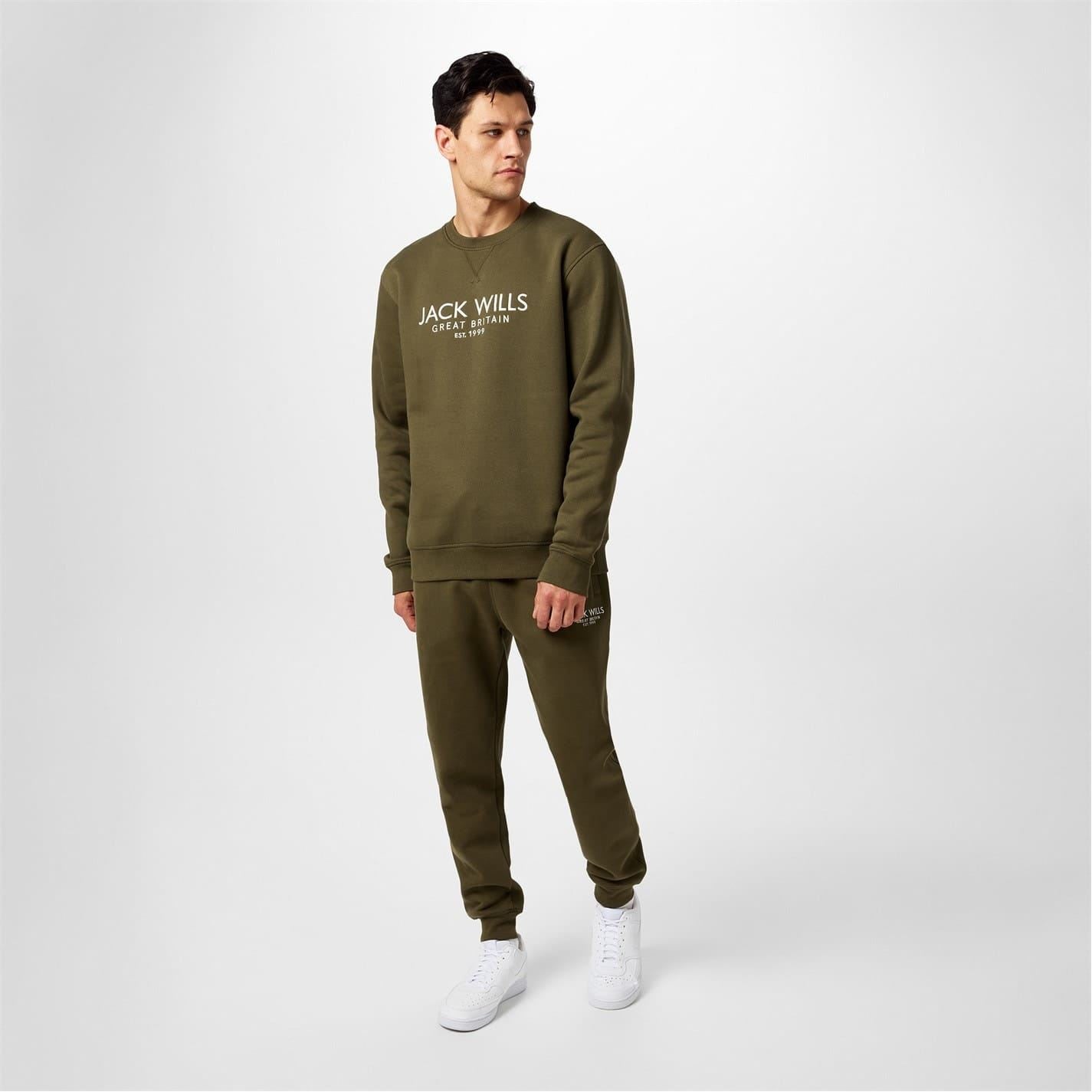 Jack Wills Mens Haydor Logo Joggers