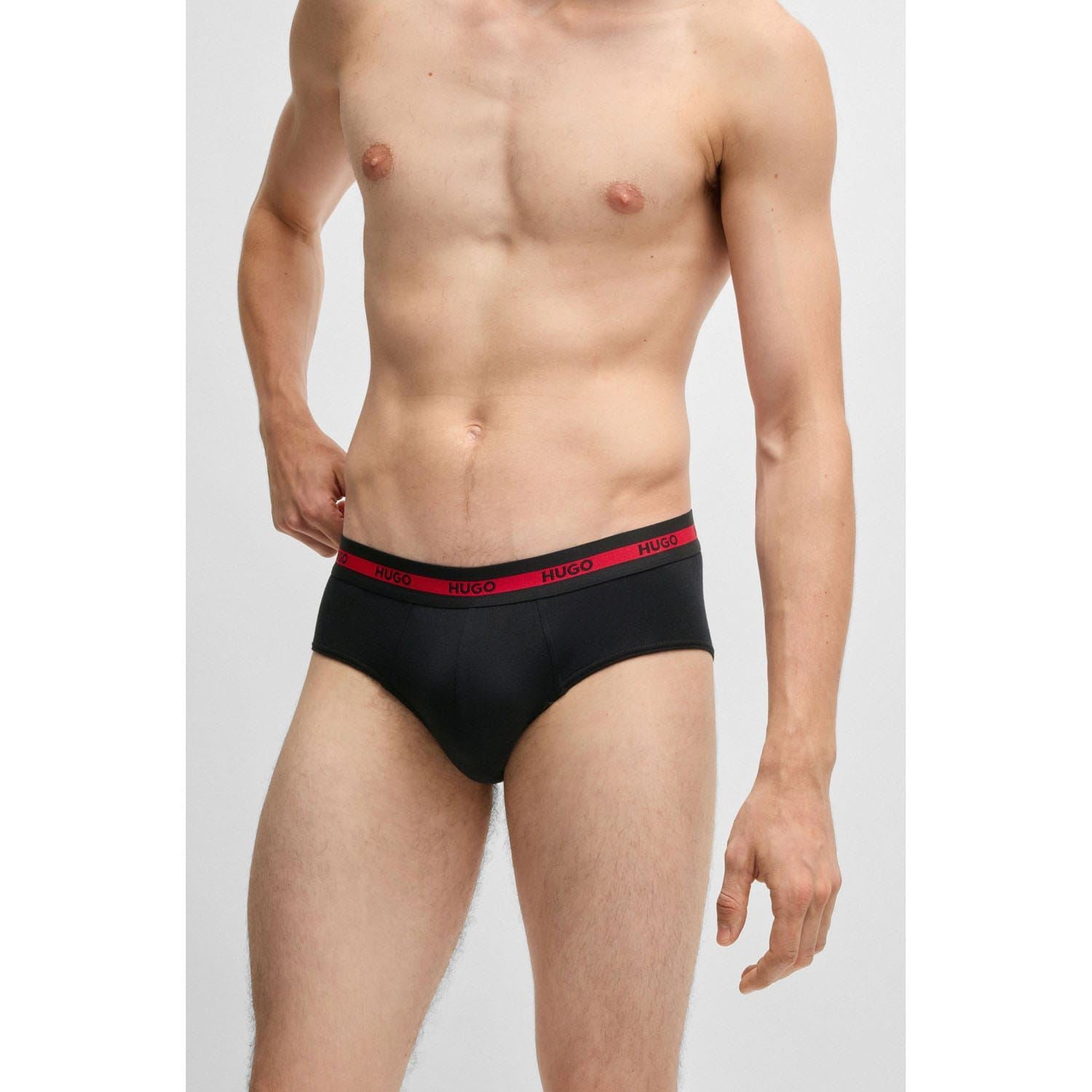 Hugo 3 Pack of Stretch Cotton Briefs