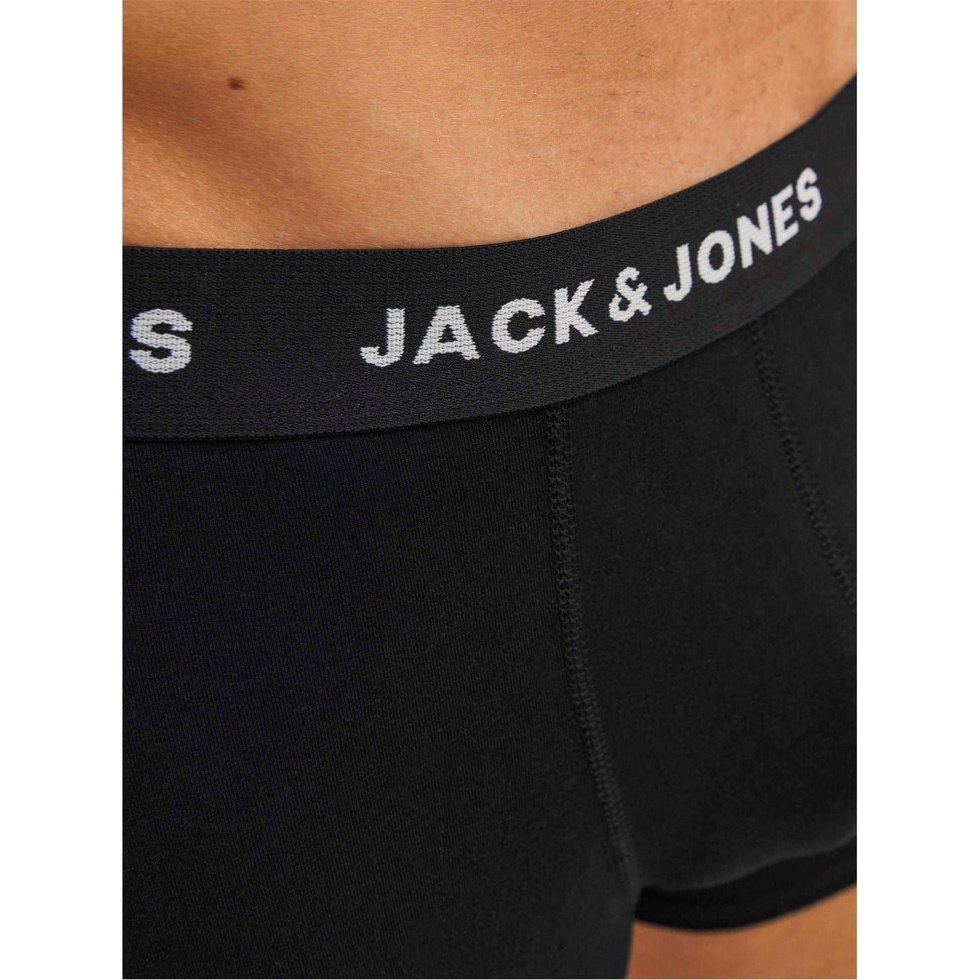 Jack and Jones Mens Pack Huey Trunks Plus Size