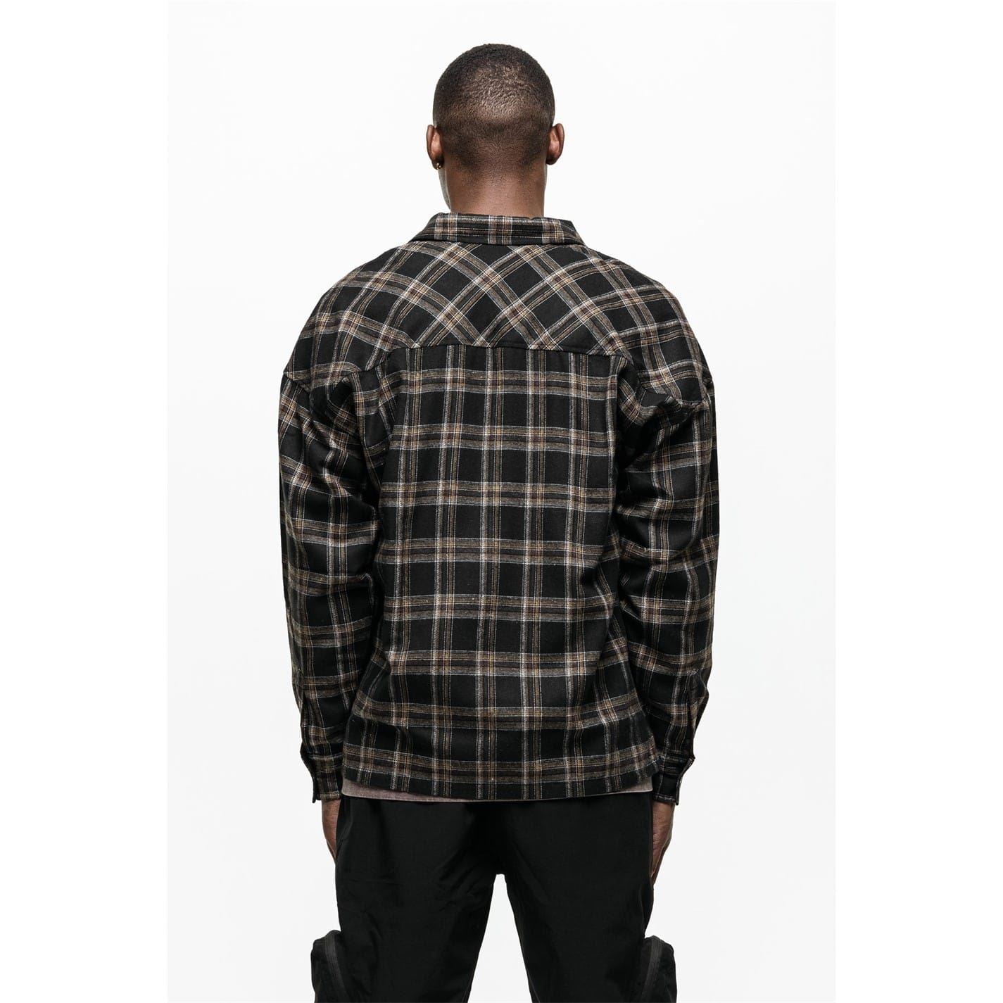 Good For Nothing Check Flannel Shirt