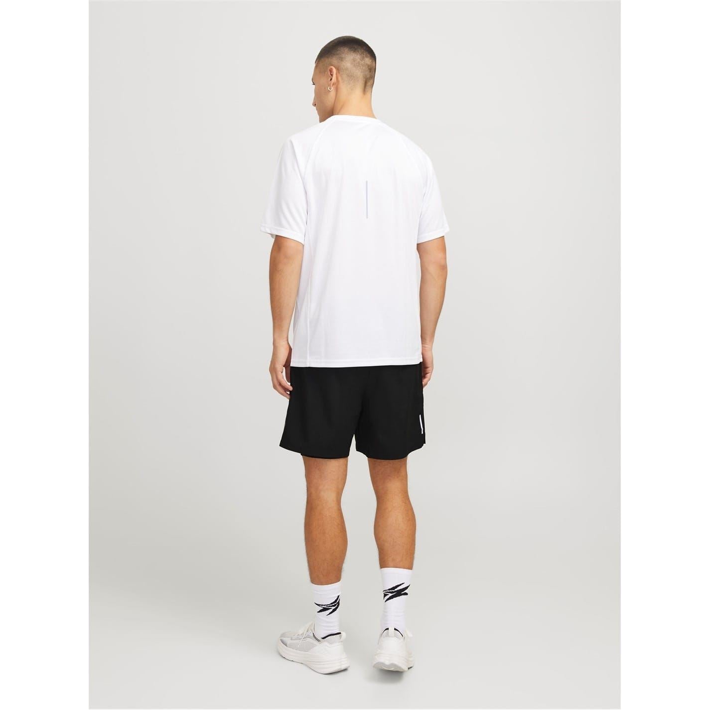 Jack and Jones 2 in 1 Solid Bermuda Shorts
