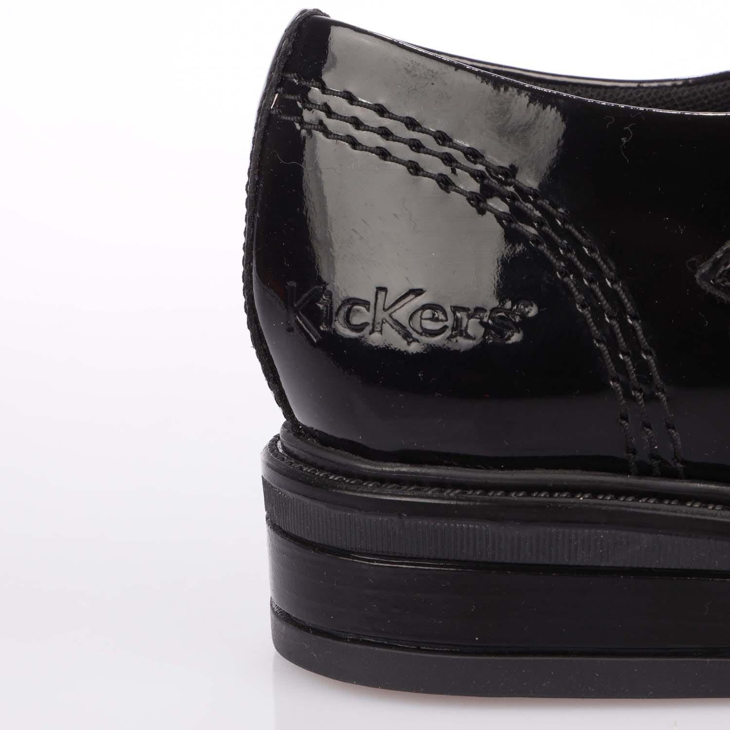 Kickers Junior Girls Lach T-Bar Patent Shoe