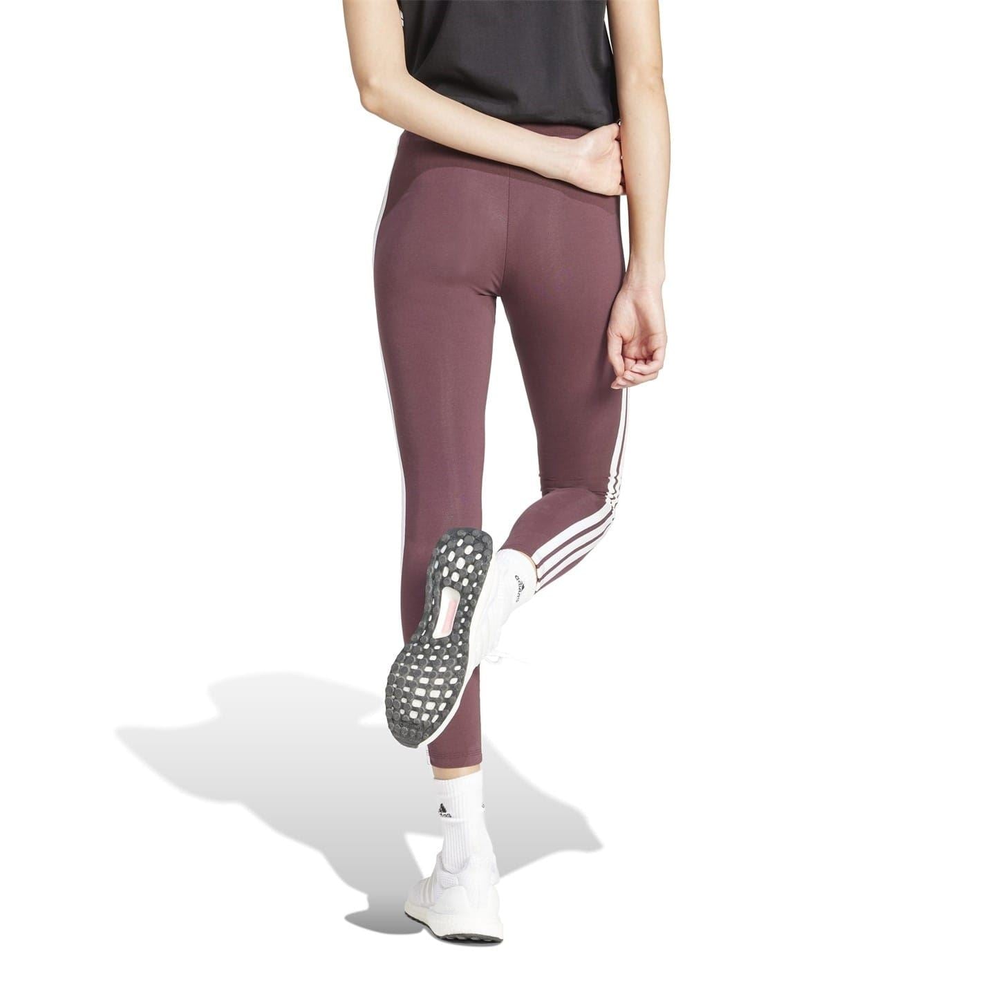 adidas Womens Essentials 3 Stripe Leggings