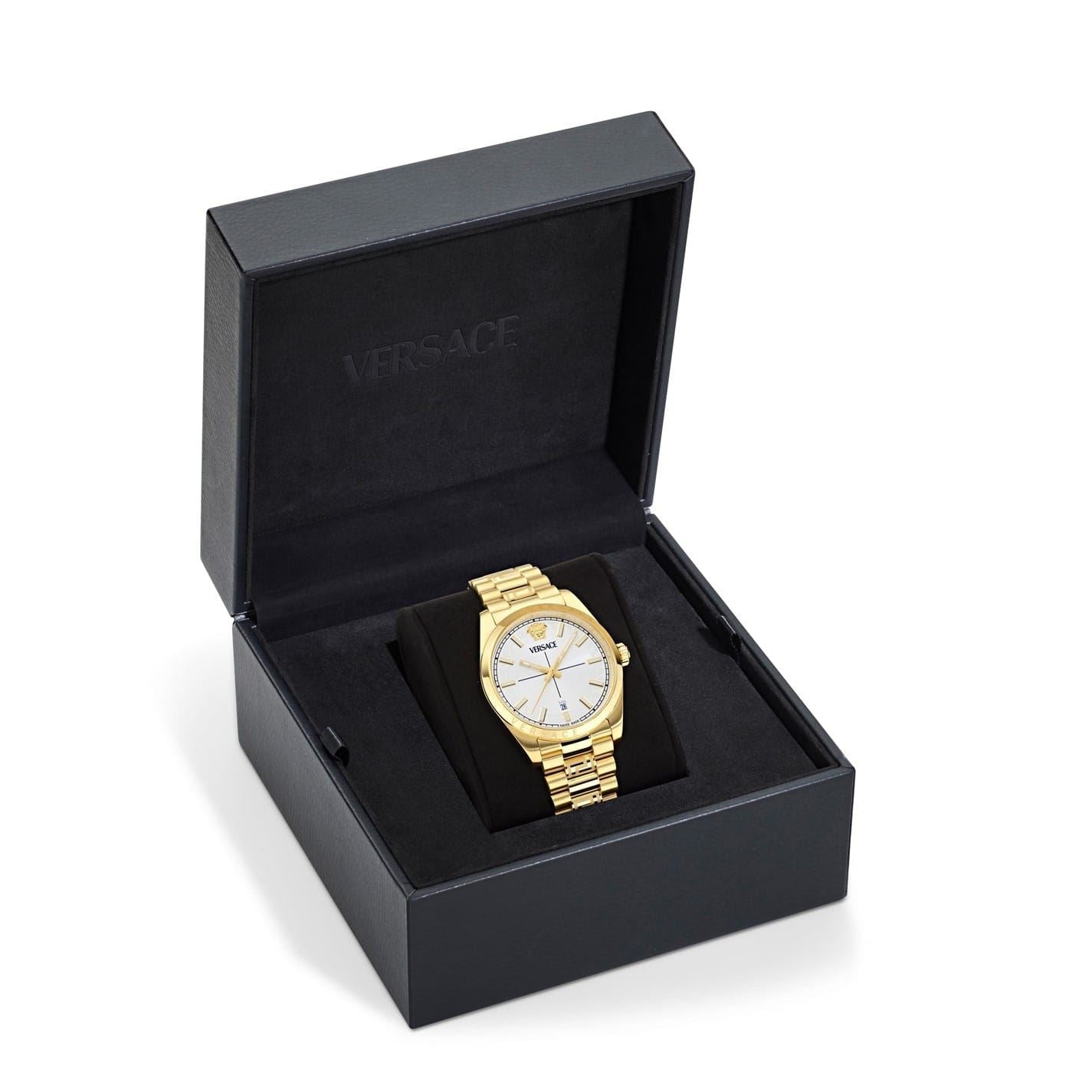 Versace Fashion Steel Bracelet Analogue Watch