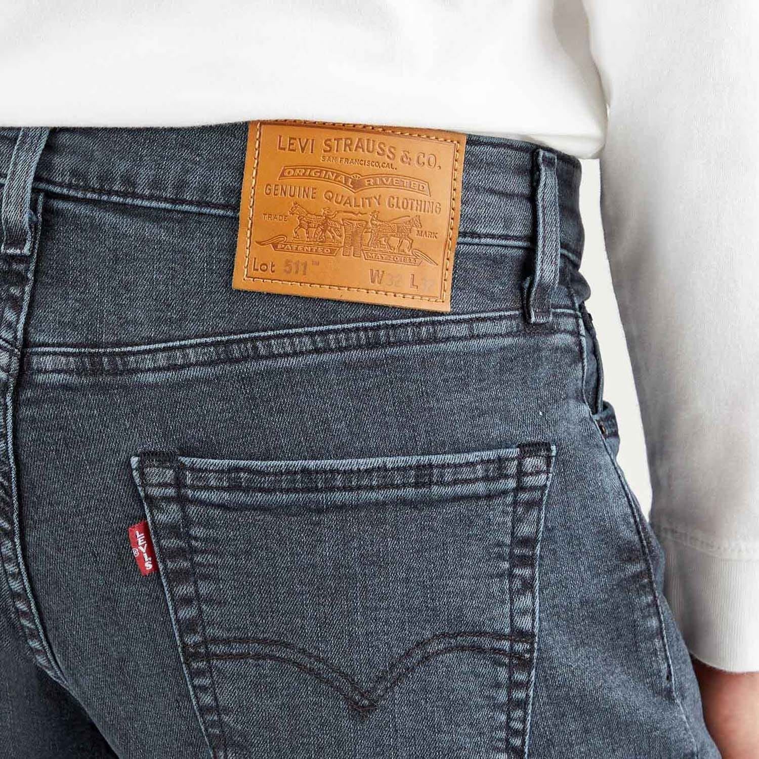 Levis 511 Slim Richmond Blue Black Jeans