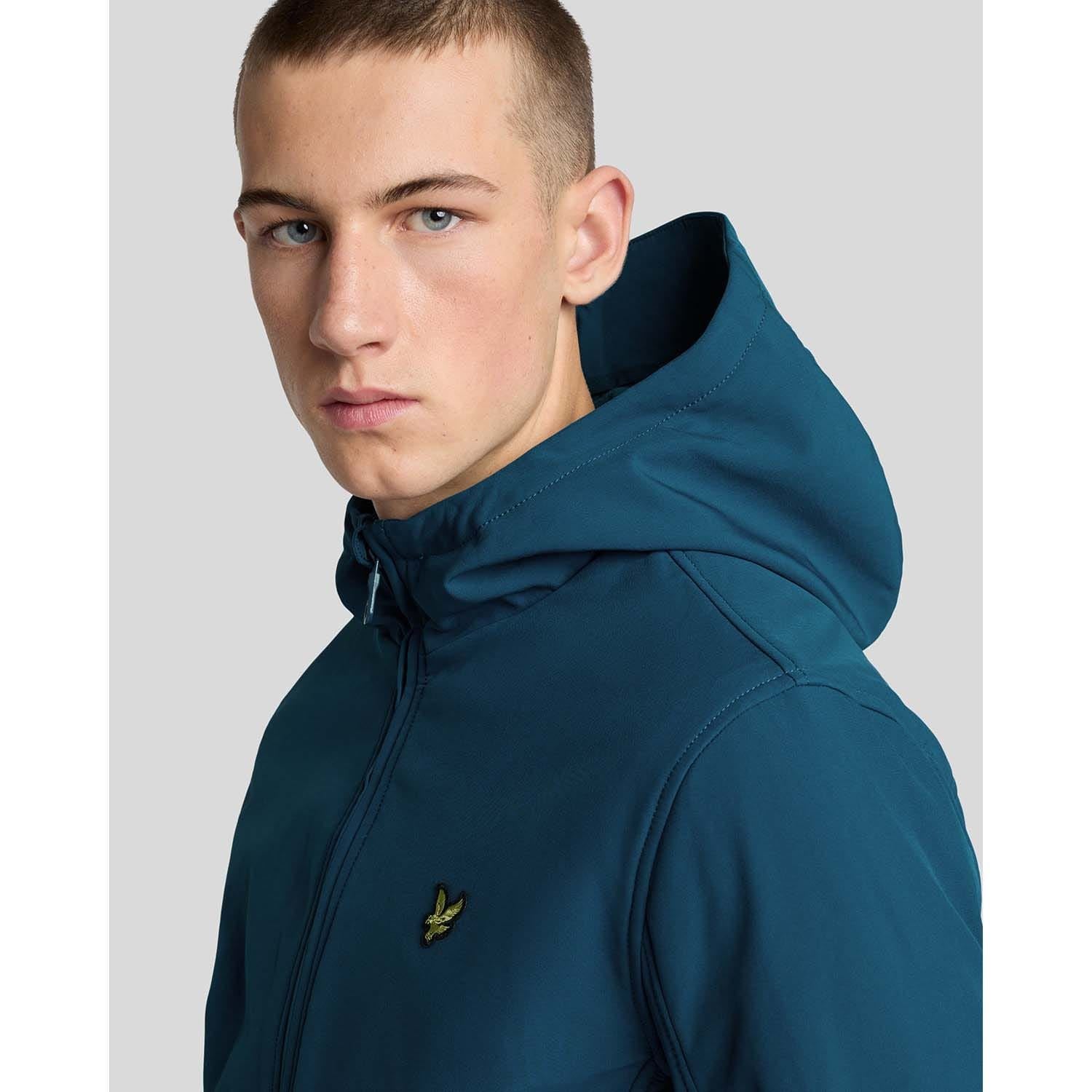 Lyle And Scott Fleece Back Softshell Jacket