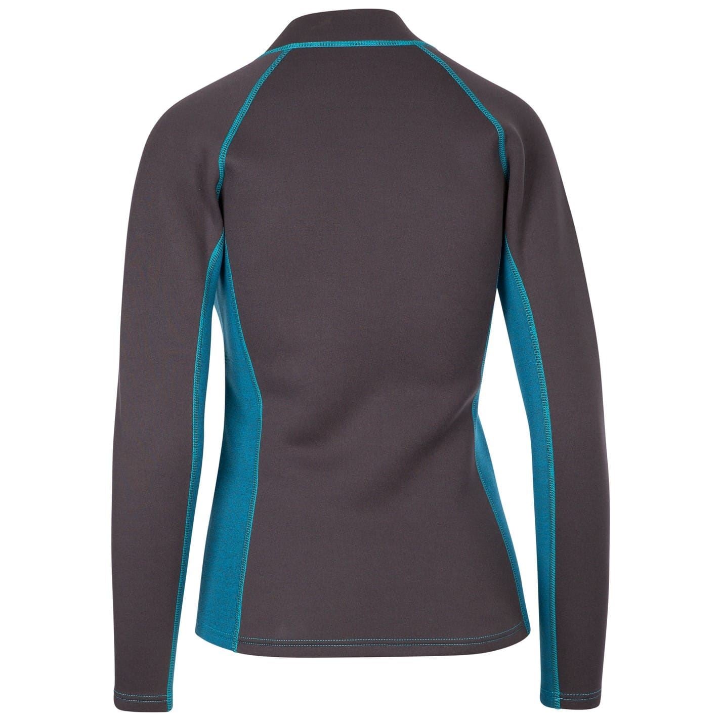 Trespass Slim Fit Mock Neck Long Sleeve Shirt