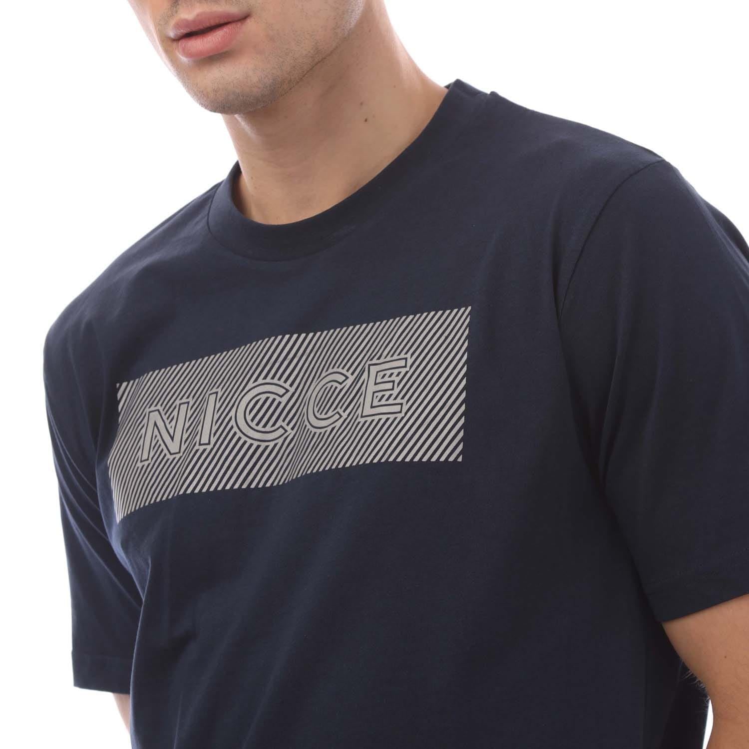 NICCE Mens Alttio Logo T-Shirt