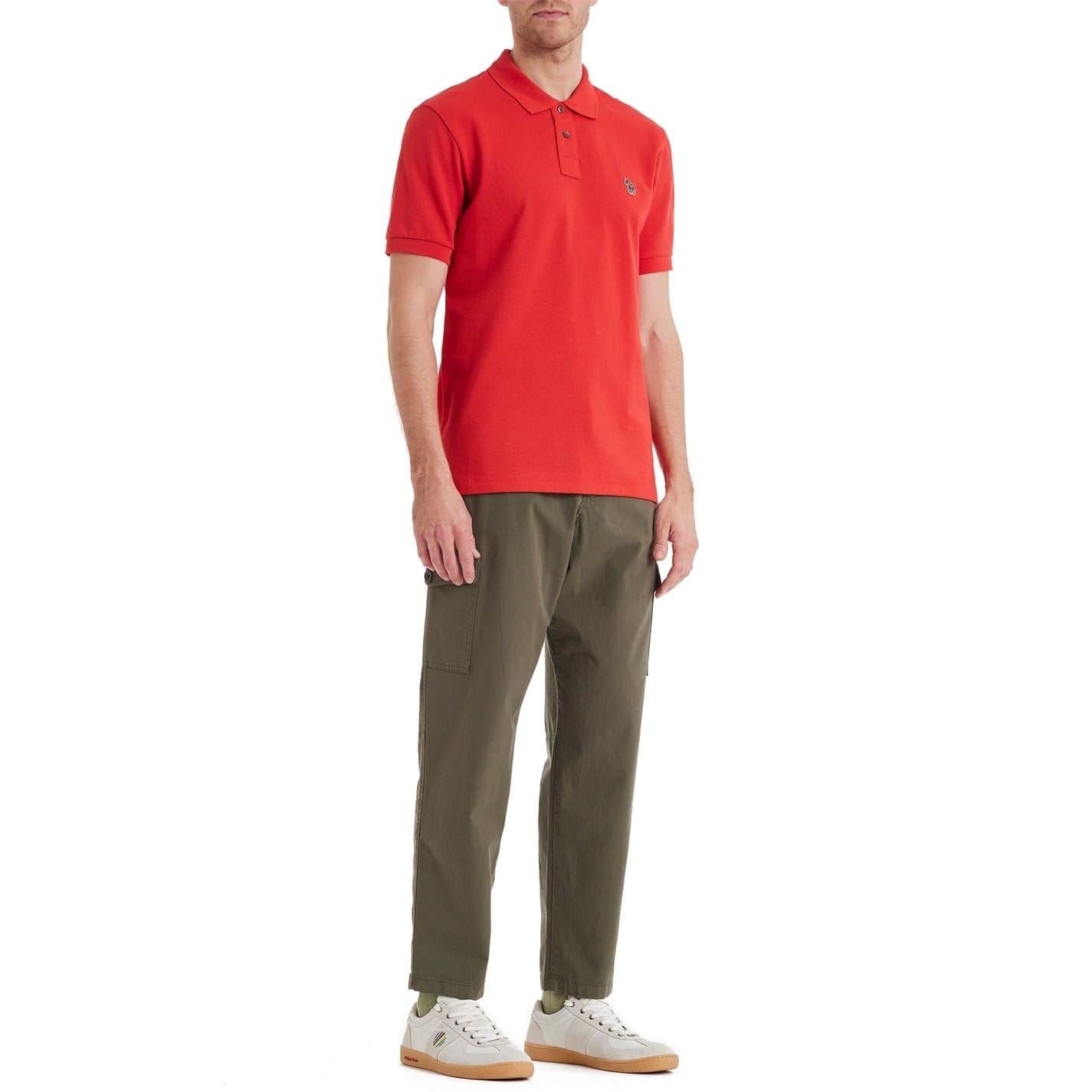 PS Paul Smith Regular Fit Zebra Polo Shirt