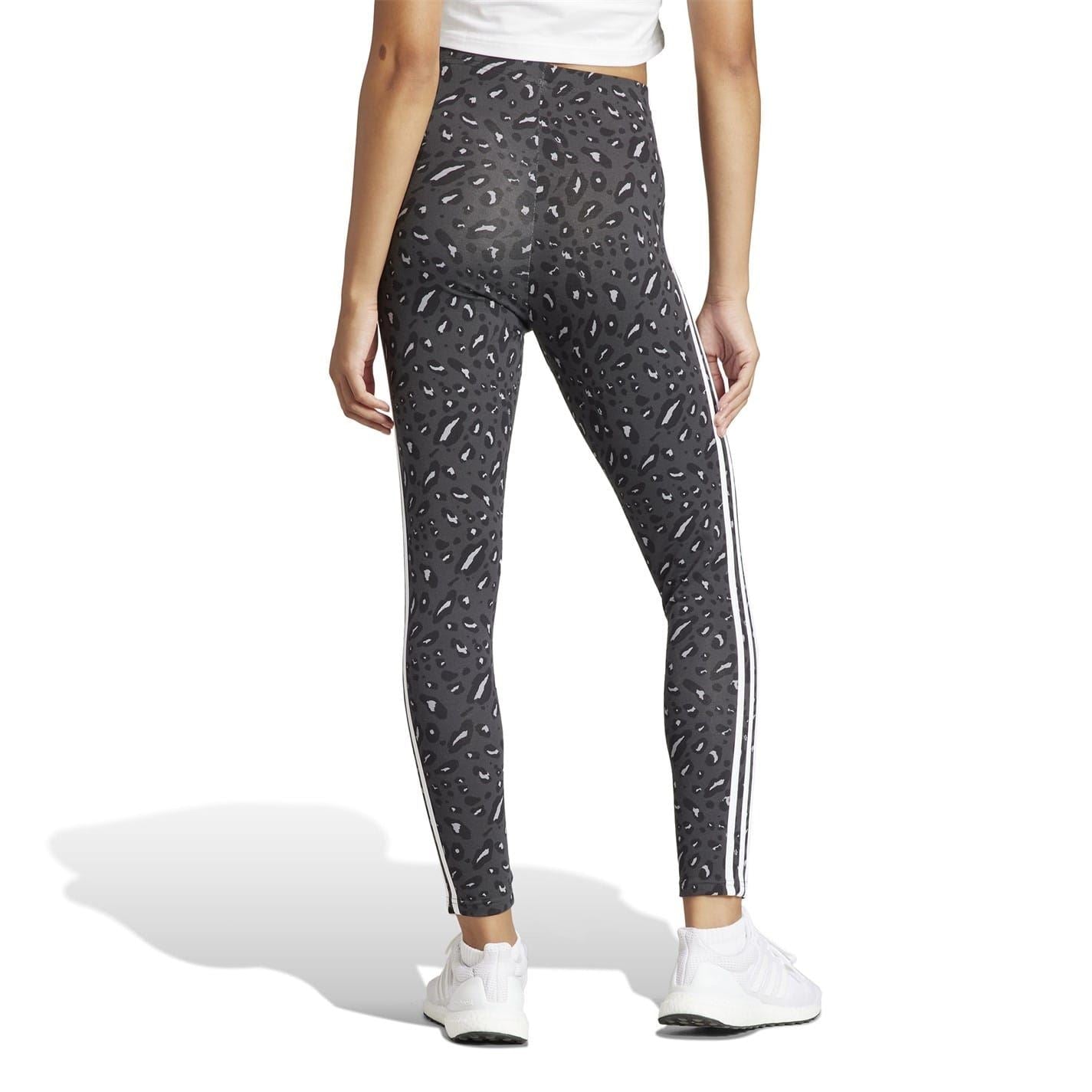 adidas Womens Essentials 3 Stripe Leggings