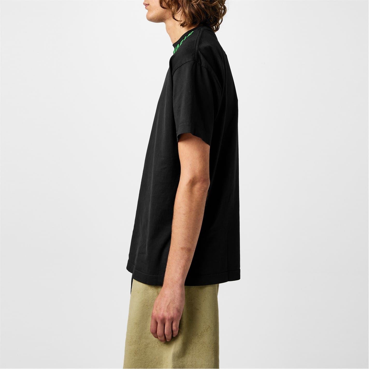 Palm Angels Neck Logo T-Shirt