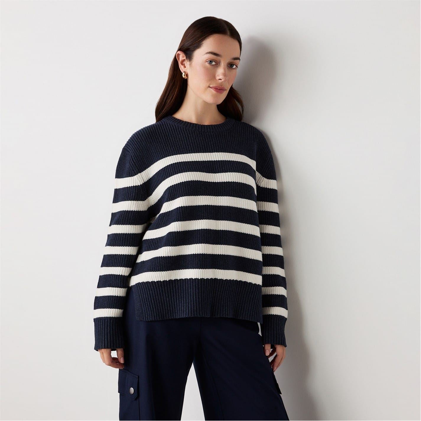 Finery Serena Relaxed Fit Long Sleeve Sweater