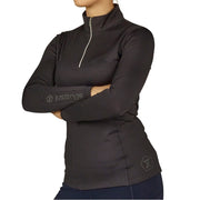 Just Togs Athletic Mock Neck Regular Fit Top