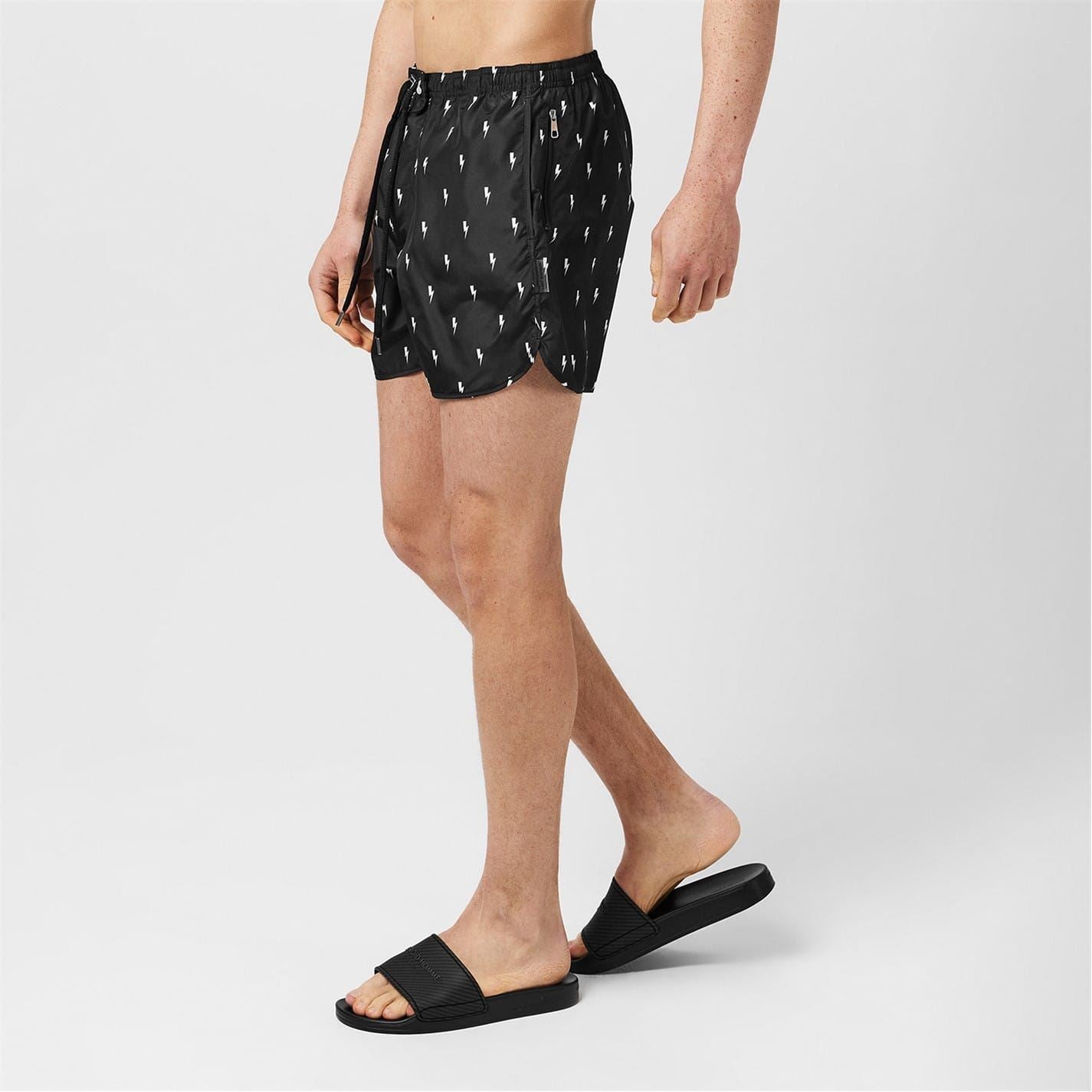 Neil Barrett Micro Bolt Shorts