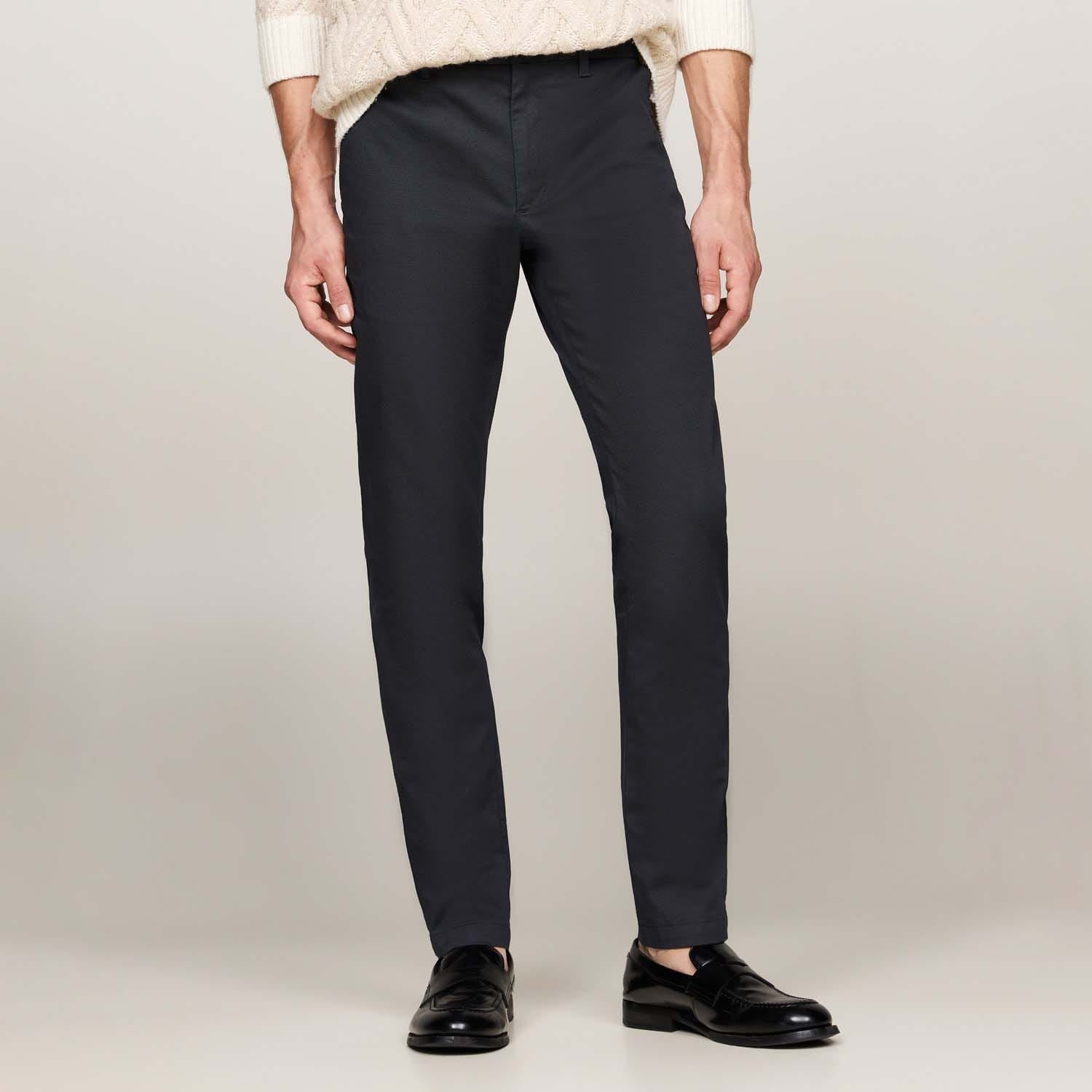 Tommy Hilfiger Bleecker Stretch Cotton Printed Slim-Fit Chinos