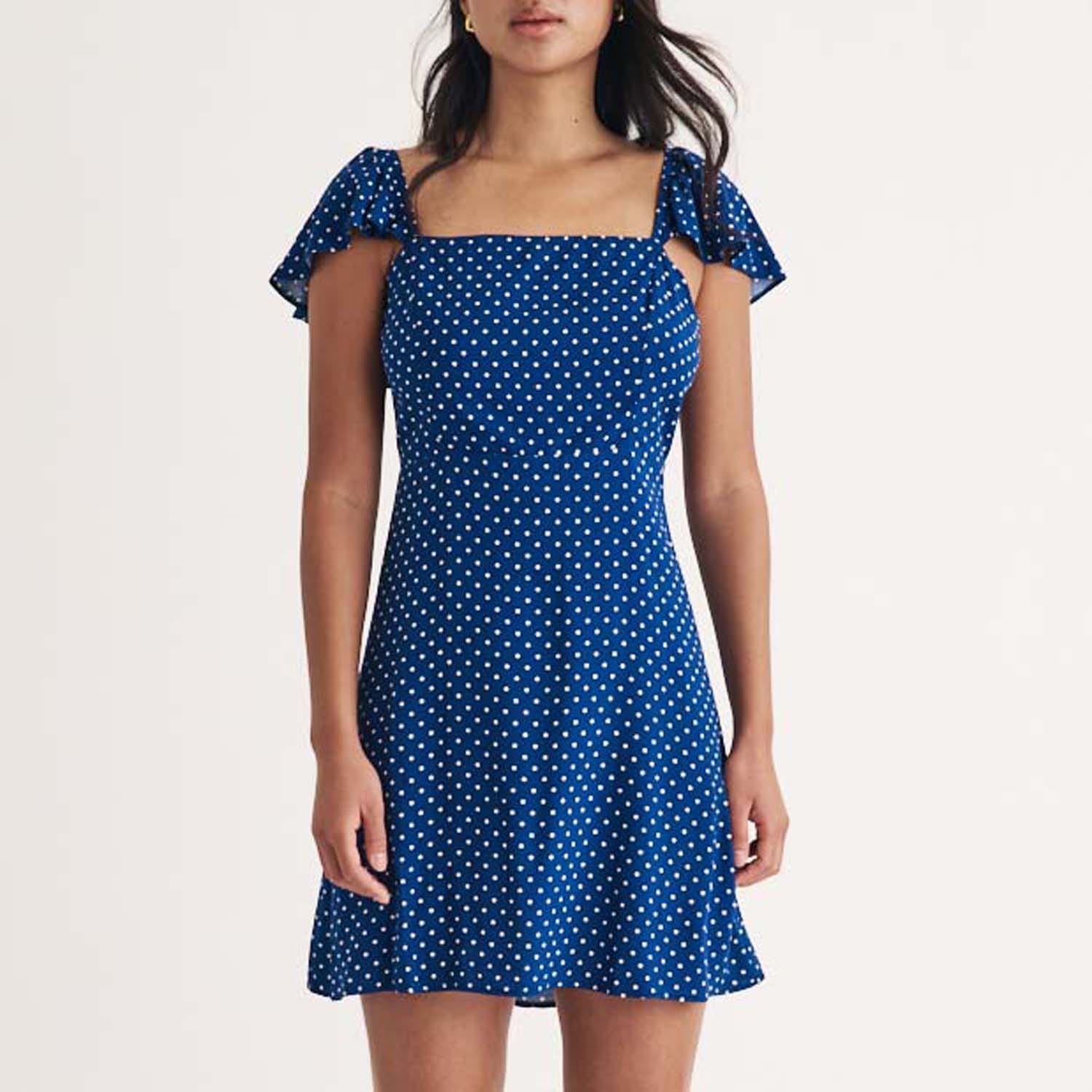 Nobodys Child Elise Polka Dot Mini Dress