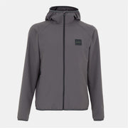 Boss Future Solid Patterned Hooded Zipped Pocket Windbreaker