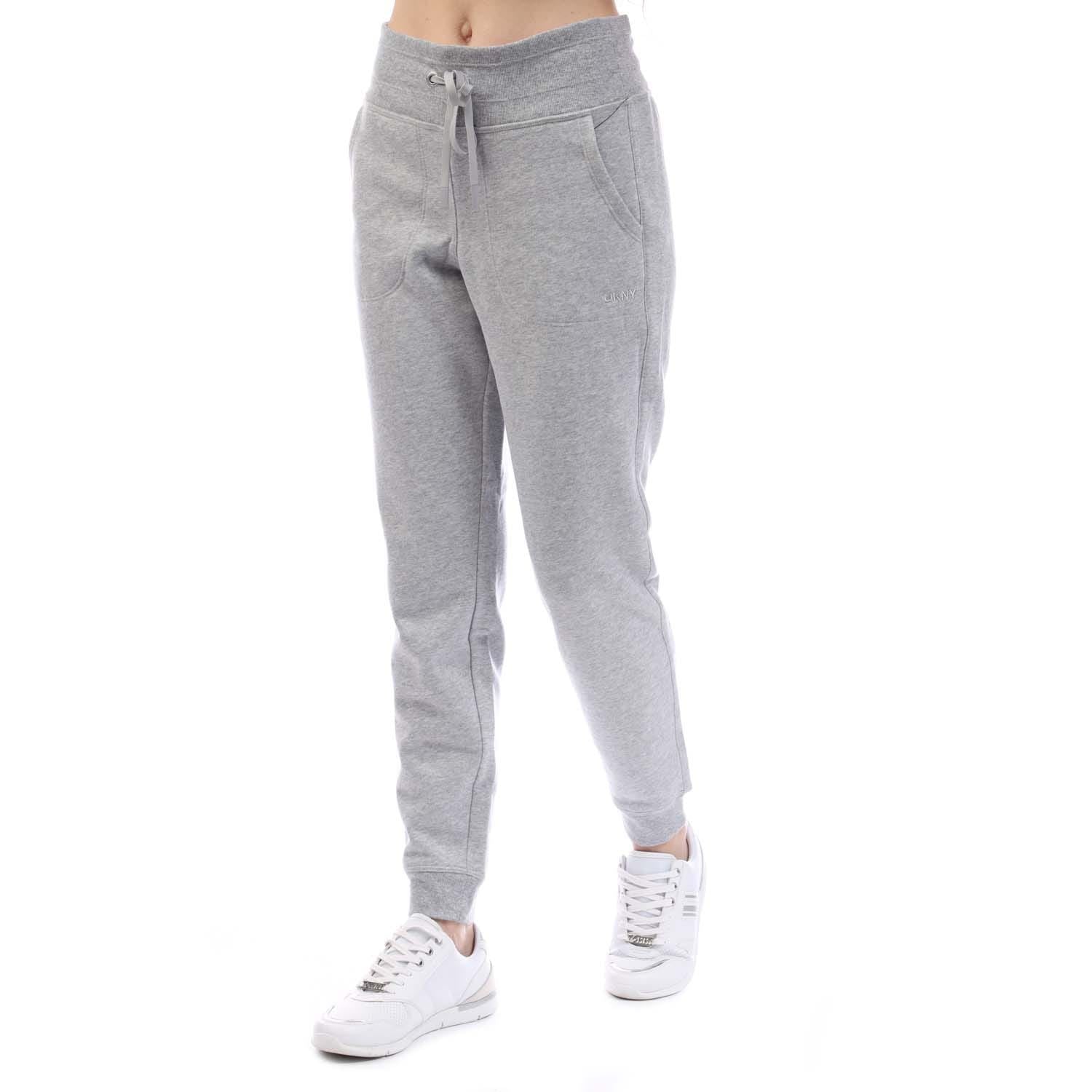 DKNY Embellished Logo Jogger Pant with Pockets
