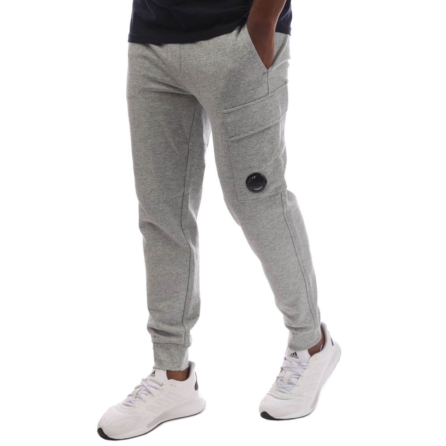 C.P. Company Diagonal Raised Fleece Lens Sweatpants