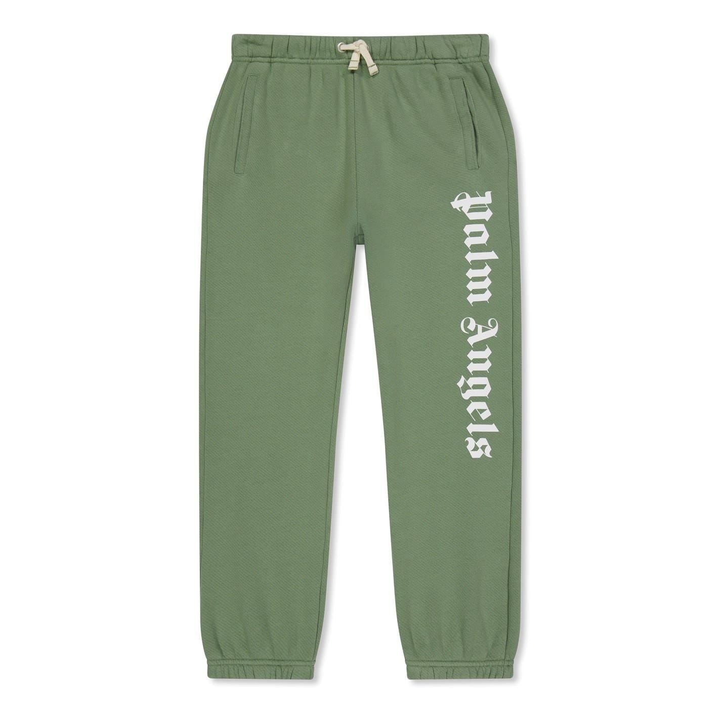 Palm Angels Lettering Regular Fit Joggers