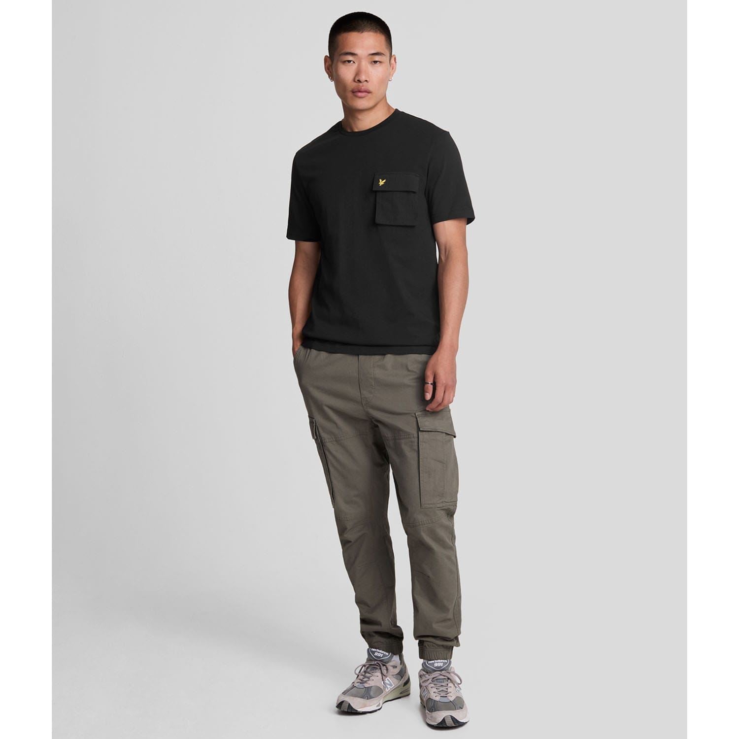 Lyle And Scott Woven Pocket T-Shirt