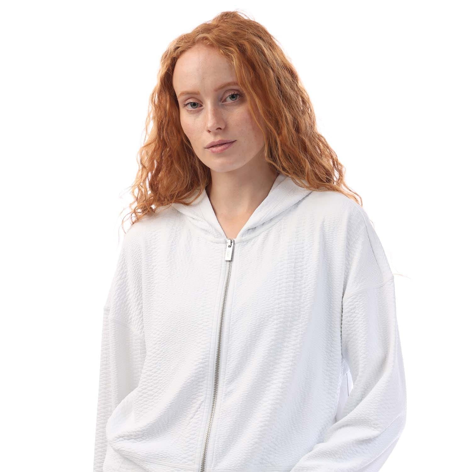 DKNY Snake JACQUARD Full Zip Hoodie