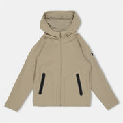 Under Armour Solid Patterned Hooded Zipped Pocket Rain Jacket