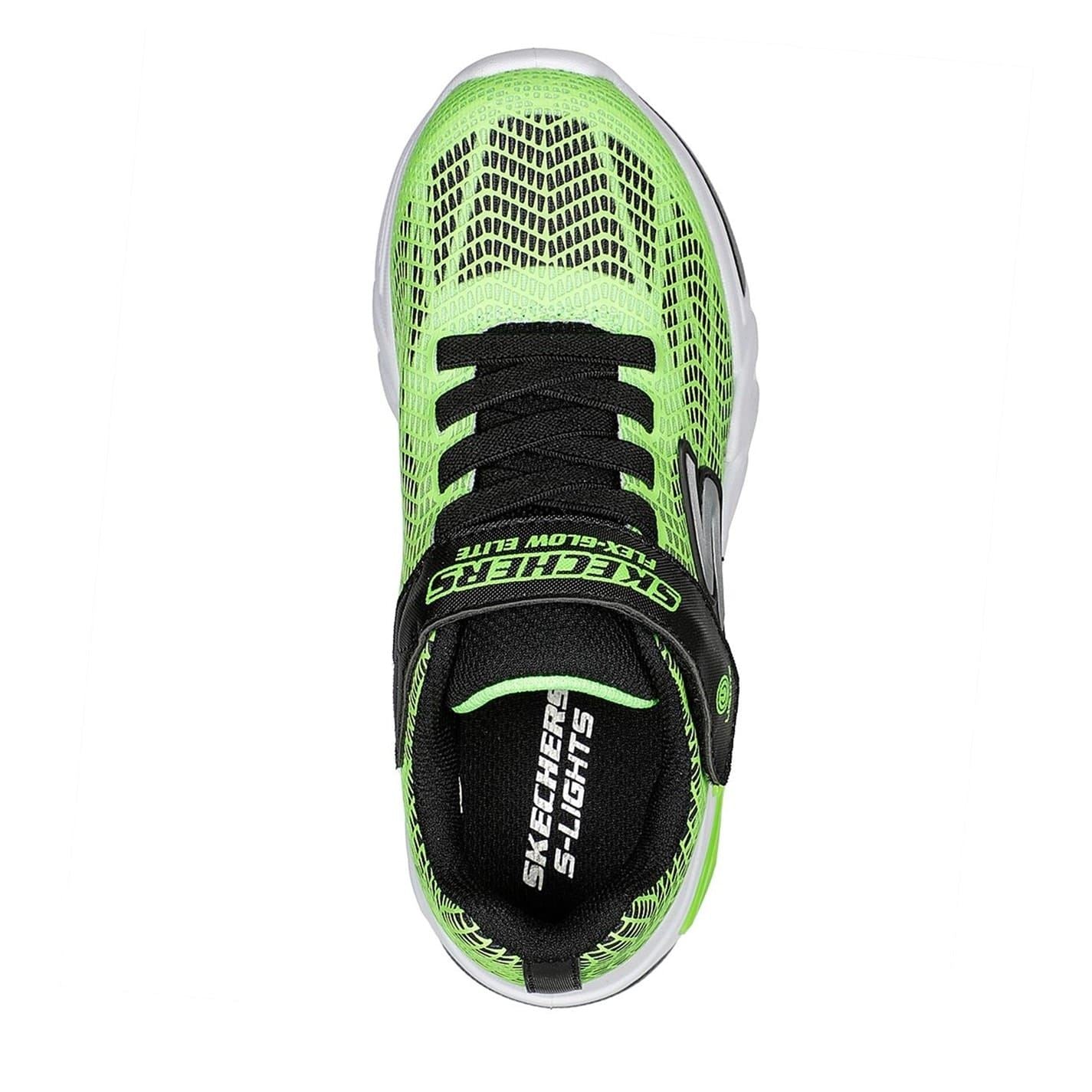 Skechers Flex Glow Child Boys Trainers
