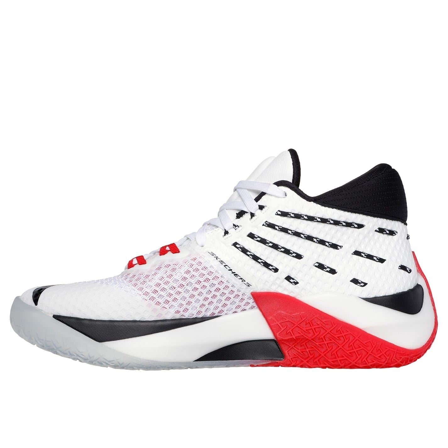 Skechers Breathable Mesh TPU High Basketball Sneakers
