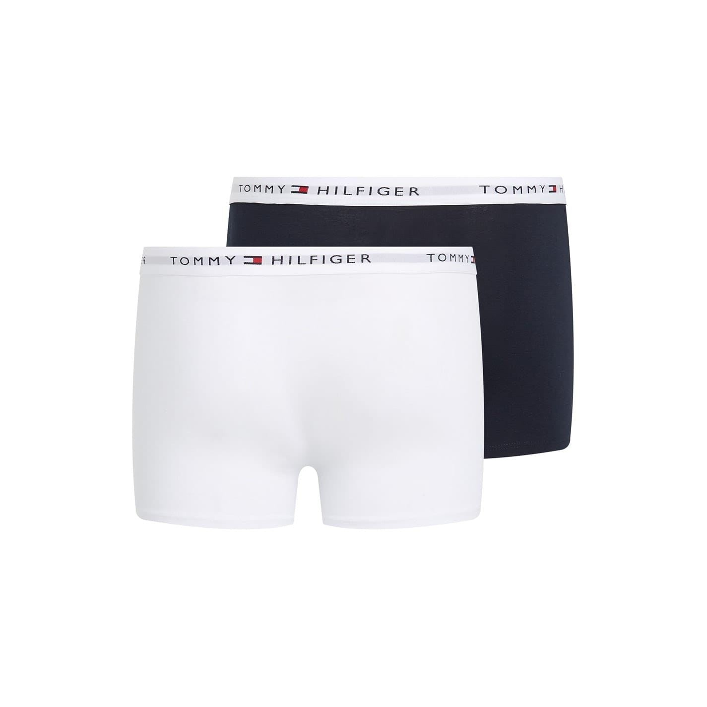 Tommy Hilfiger 2 Pack Plain Design Trunck