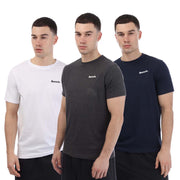 Bench Somerset Logo 3 Pack T-Shirts