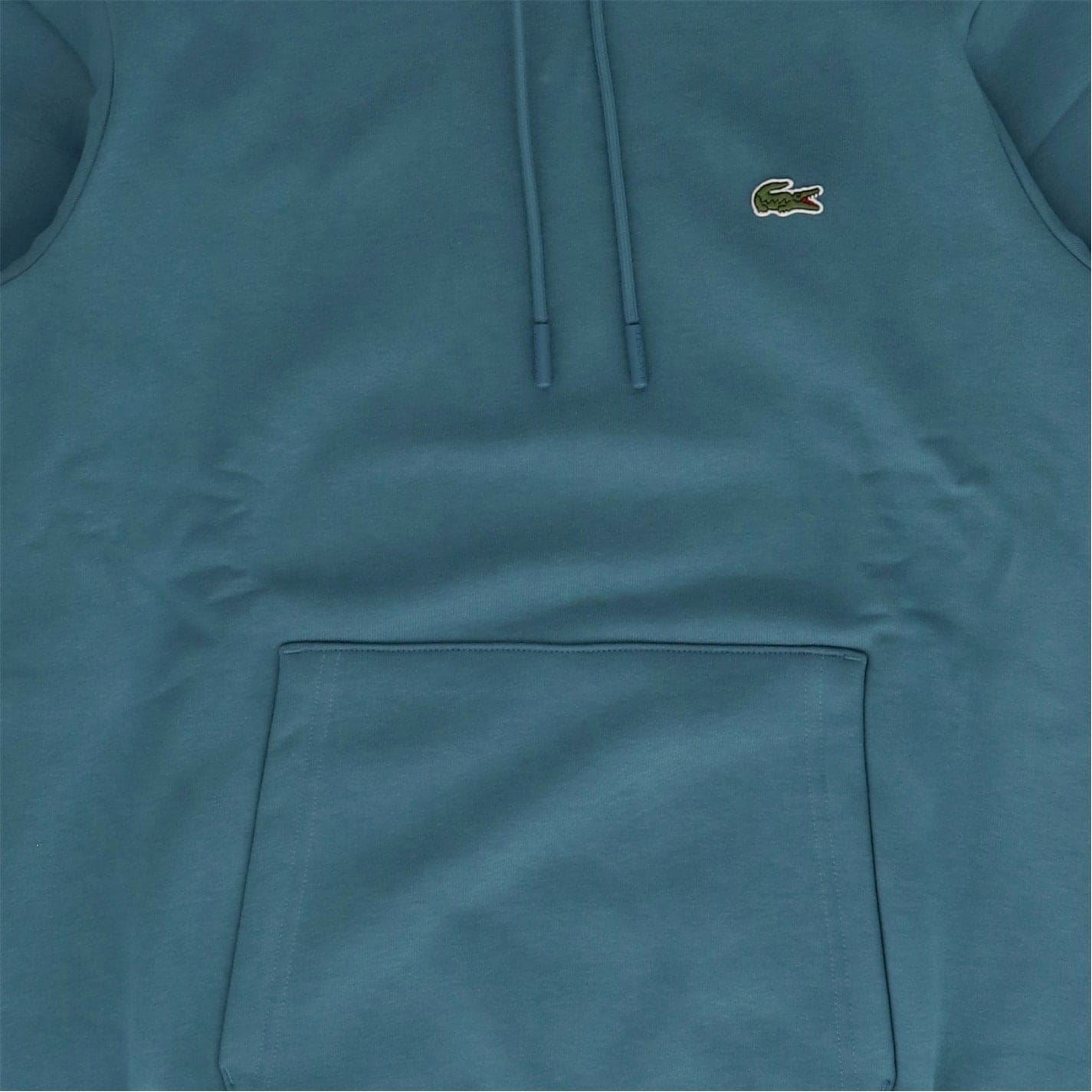 Lacoste Hooded Neck Long Sleeve Sweatshirt with Kangaroo Pocket