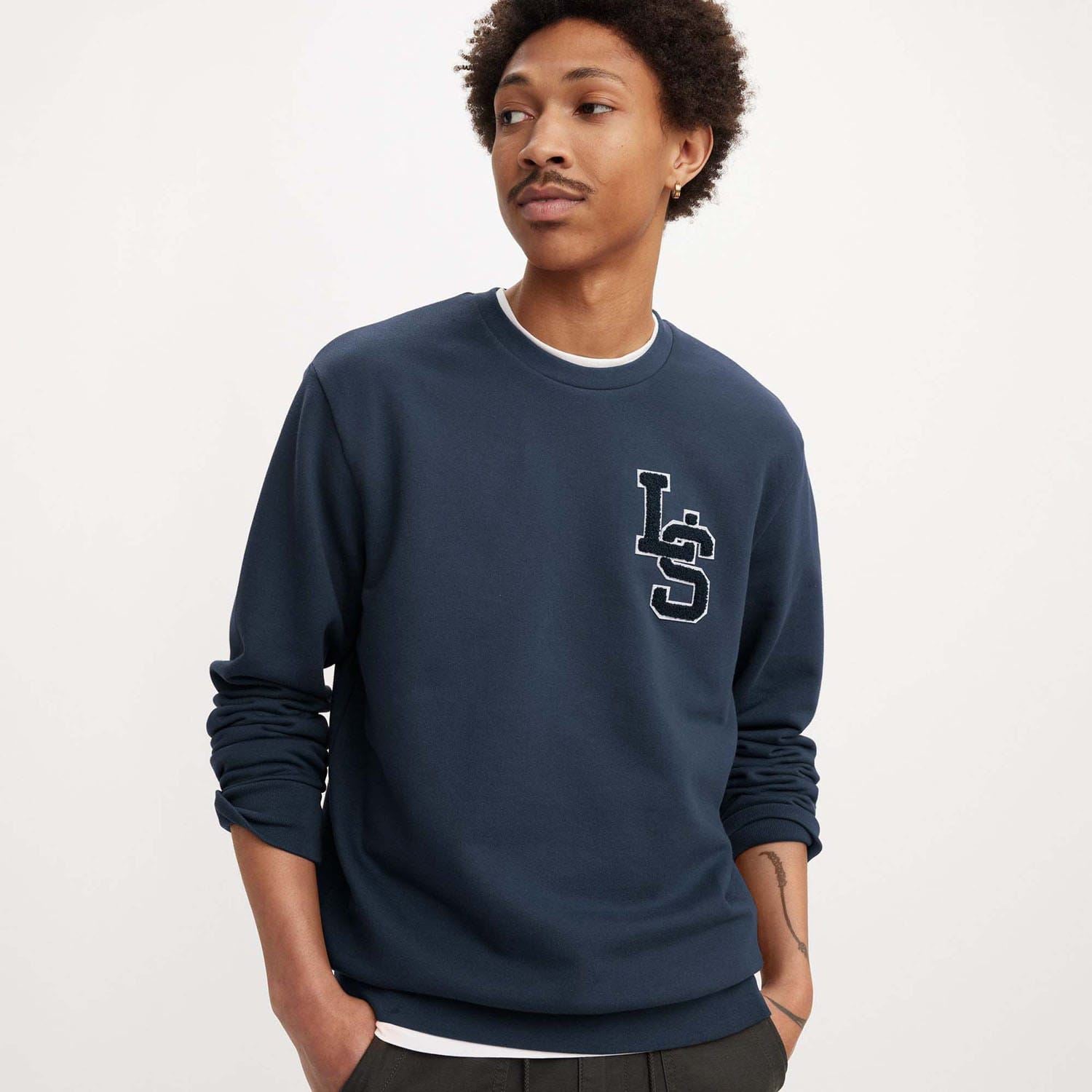Levis Letterman Long Sleeve T-Shirt